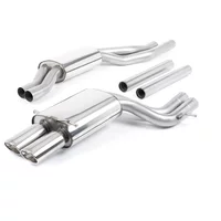 Cat-Back Milltek  63.5 Pulse pour AUDI A4 B5 Avant (8D5) RS4 quattro 380 cv