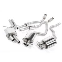 Cat-Back Milltek  2.35" (Sorties d'origine) pour AUDI A5 (8T3)  RS5 quattro 450cv