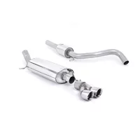 Cat-Back Milltek  63.5 Twin 80mm GT80 pour AUDI A1 (8X1, 8XK)  1.4 TFSI 185cv