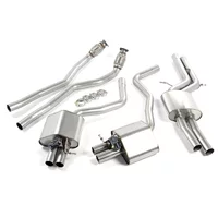 Catback Milltek Resonated 2.75" (Sorties d'origine) pour AUDI A6 C7 Avant (4G5, 4GD) RS6 performance quattro 605 cv