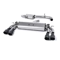 Cat-Back Milltek  3" Quad 100mm GT100B pour AUDI A3 Sportback (8VA, 8VF)  S3 quattro 300cv