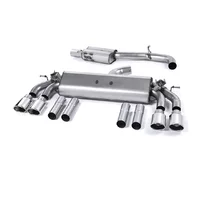 Cat-Back Milltek  3" Oval Jet Polished