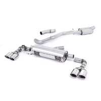 Cat-Back Milltek  3" Polished Oval