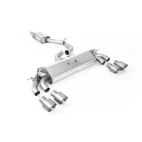 GPF-Back Milltek  3" Quad 100mm GT100