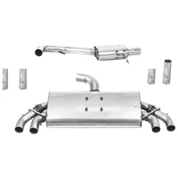 GPF-Back Milltek  3" pour AUDI A3 Décapotable (8V7, 8VE)  S3 quattro 300cv