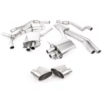 Cat-Back Milltek  2.75" Brushed Titanium Oval Tips