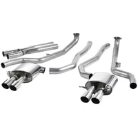 Cat-Back Milltek  3" Quad 90mm GT90 pour BMW 5 (F10) M5 560 cv