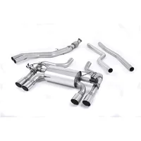 Cat-Back Milltek  3" Quad 90mm GT90 pour BMW 2 Coupé (F22, F87)  M2 370cv