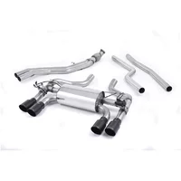 Cat-Back Milltek  3" Quad 90mm GT90 pour BMW 2 Coupé (F22, F87)  M2 370cv