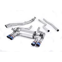 Cat-Back Milltek  3" Quad 90mm GT90 pour BMW 2 Coupé (F22, F87) M2 370 cv