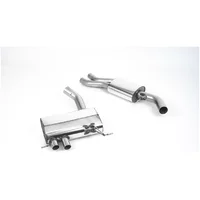 Cat-Back Milltek  2.50" Twin 80mm GT80 pour BMW 1 Décapotable (E88)  135 i 306cv