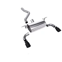 Echappement Final Milltek  Twin 90mm GT90 pour BMW 1 (F21)  M 135 i 326cv