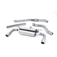 Cat-Back Milltek  3" Twin 90mm GT90 pour BMW 2 Coupé (F22, F87)  M 235 i 326cv