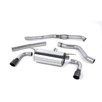 Cat-Back Milltek  3" Twin 90mm GT90 pour BMW 2 Coupé (F22, F87)  M 235 i 326cv