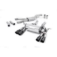 Cat-Back Milltek  2.75" Quad 90mm GT90 pour BMW 4 Coupé (F32, F82)  M4 Competition 450cv