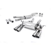 Cat-Back Milltek  2.75" Quad 90mm GT90 pour BMW 4 Coupé (F32, F82)  M4 431cv