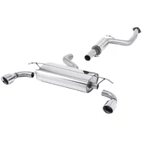 Cat-Back Milltek  2.75" 100mm Jet pour FORD FOCUS II (DA_, HCP, DP)  2.5 ST 225cv