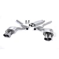 Cat-Back Milltek  2.75" Quad Titanium GT-90