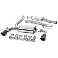 Cat-Back Milltek  3" Dual Cerakote Black GT-115 pour FORD FOCUS III 2.3 RS AWD 350 cv