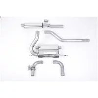 Cat-Back Milltek  3" Carbon JET-115 pour FORD FOCUS III  2.3 RS AWD 350cv