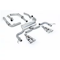 Cat-Back Milltek  3" Polished GT-100