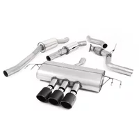 Cat-Back Milltek  3" Triple JET-100 Carbon