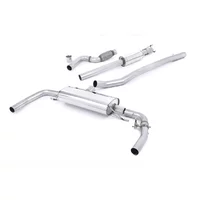 GPF-Back Milltek  3" (Sorties d'origine) pour MERCEDES-BENZ CLA Coupé (C117)  CLA 45 AMG 4-matic (117.352) 360cv
