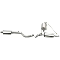 Cat-Back Milltek  2.75" (Sorties d'origine) pour RENAULT CLIO III (BR0/1, CR0/1)  2.0 16V Sport (CR0N, CR1P) 197cv