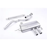 GPF-Back Milltek  3" (Sorties d'origine) pour RENAULT MEGANE IV Berline bicorps trois ou cinq portes (B9A/M/N_) 1.8 RS 300 (B9M8) 300 cv