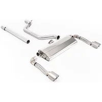 GPF-Back Milltek  3.15" Brushed Titanium GT-115 pour CUPRA LEON (KL1, KU1, KUG)  2.0 TSI 245cv