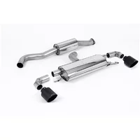 GPF-Back Milltek  3" Cerakote Black GT-115 pour TOYOTA YARIS (_P21_, _PA1_, _PH1_)  1.6 GR 4WD (GXPA16) 261cv