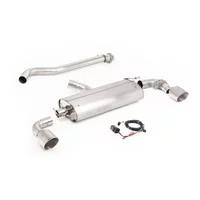 GPF-Back Milltek  3" GT-115 Brushed Titanium pour TOYOTA YARIS (_P21_, _PA1_, _PH1_) 1.6 GR 4WD (GXPA16) 280 cv