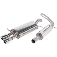 Cat-Back Milltek  63.5 Twin 76.2mm Jet