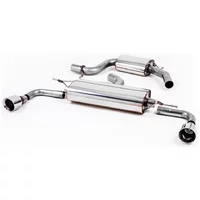 Cat-Back Milltek  2.75" Dual 100mm GT100