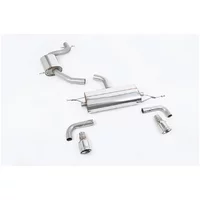 Cat-Back Milltek  69.85 Dual 100mm Jet