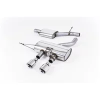 Cat-Back Milltek  2.75" Dual GT100 pour VW GOLF VI (5K1) 2.0 R 4motion 270 cv
