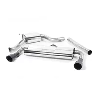 Cat-Back Milltek  3" Dual 100mm GT100B pour VW GOLF VII (5G1, BQ1, BE1, BE2) 2.0 GTI 220 cv