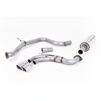 Cat-Back Milltek  2.75" Twin 80mm GT80