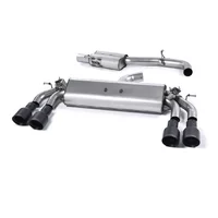 Cat-Back Milltek  3" Quad 100mm GT100 pour BMW 3 Décapotable (E30) 325 i 170 cv