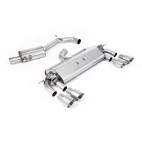 Cat-Back Milltek  3" Quad 100mm GT100