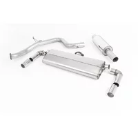 Cat-Back Milltek  3" Dual 100mm GT100B