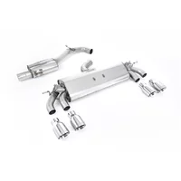 Cat-Back Milltek  3" Quad 100mm GT100
