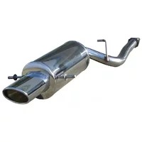 Echappement Final Inoxcar  120x80 Oval pour SUBARU FORESTER (SF_) 2.0 S Turbo AWD (SF5) 170 cv