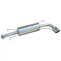 Echappement Final Inoxcar  120x80 Oval pour SUBARU IMPREZA Break (GG) 2.5 WRX AWD (GGG) 230 cv