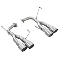 Echappement Final Inoxcar  2x90mm Racing Angled pour SUBARU WRX A trois volumes (GJ) STi 2.5 AWD 301 cv