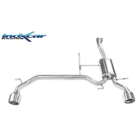 Echappement Final Inoxcar  2x102mm Rolled pour SUZUKI SWIFT V (AZ) 1.4 Sport (A2L414, ZC33S) 140 cv