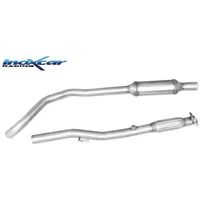 Echappement Intermédiaire Inoxcar  pour OPEL ADAM (M13)  1.4 S 150cv