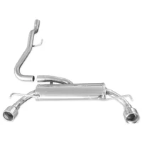 Echappement Final Inoxcar  102mm Rolled pour OPEL CORSA D (S07)  1.6 Turbo (L08, L68) 192cv