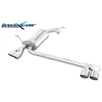 Echappement Final Inoxcar  2x80mm Racing Angled