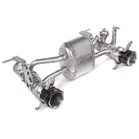 Echappement Final Akrapovic Slip-On pour FERRARI 488 GTB (F142M)  3.9 670cv